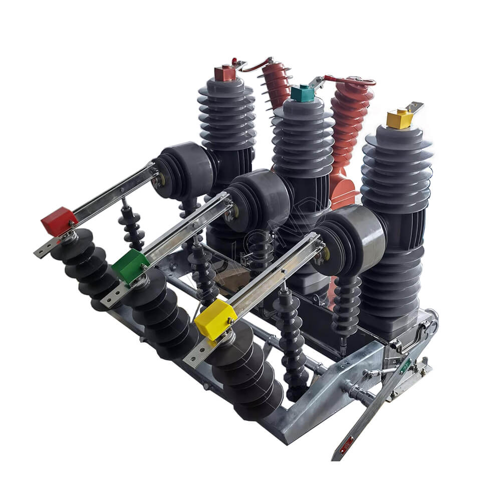 24kV în aer liber de înaltă tensiune de înaltă tensiune, cu trei faze, montat pe stâlp, montat pe stâlp de vid