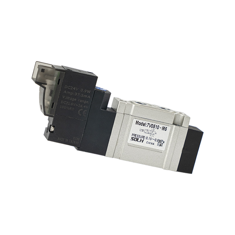 Electrovalvă seria 7V (5/2 căi și 5/3 căi)