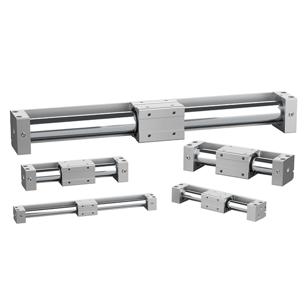 Cilindru fără tijă cu cuplare magnetică seria CY3 | CY3B Basic / CY3R Direct Mount Type