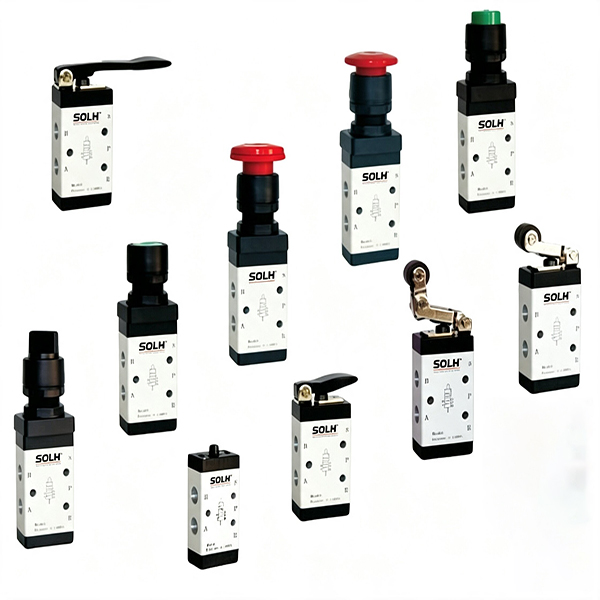 Supapă de control seria M5 | 5/2 drum