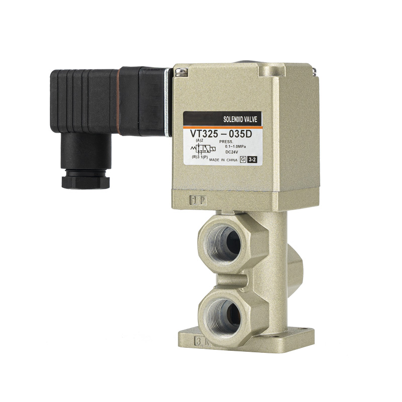 VT325 Electrovalvă cu 3 porturi/Tip cu clapetă acționată direct